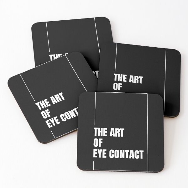Item preview, Typography | The Art of Eye Contact | quotes design  designed and sold by MimiSabu.