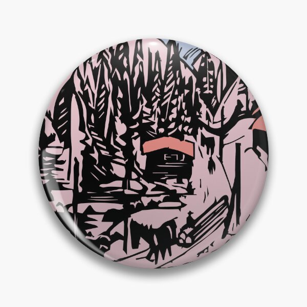 Item preview, Mountains, Forest, Ernst Ludwig Kirchner designed and sold by Peter Kautz.