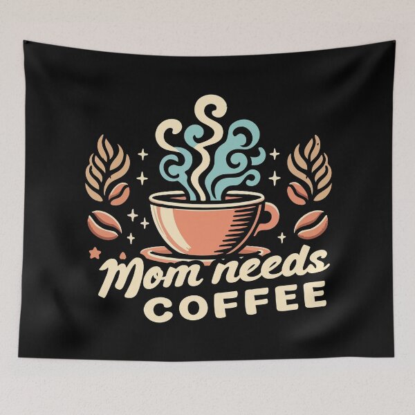 Item preview, Mom Needs Coffee designed and sold by Scaryzz.