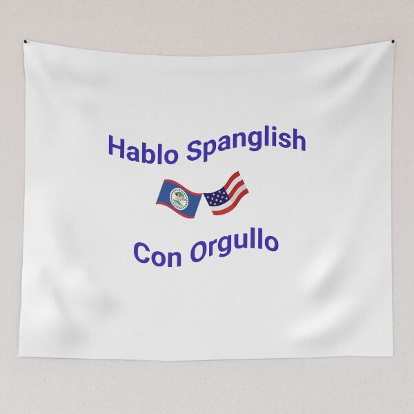 Item preview, Hablo Spanglish Con Orgullo (Beliz) designed and sold by Caris Clothing.
