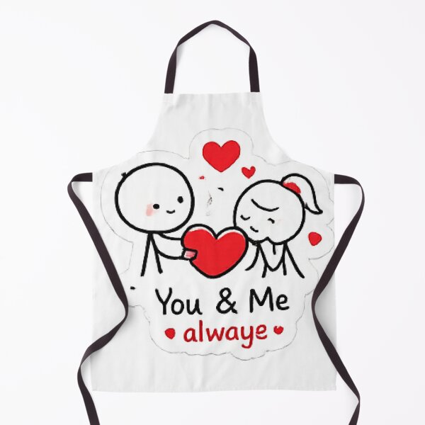 Item preview, You And Me Always Cute Stick Figures Love designed and sold by Northline Creative.