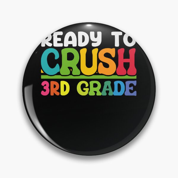 Item preview, Ready To Crush 3rd Grade designed and sold by SiarheiYur.