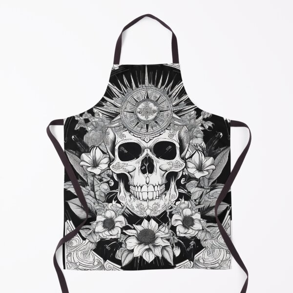 Item preview, Celestial Sacred Sun Skull Engraving designed and sold by DarkOriginArts.