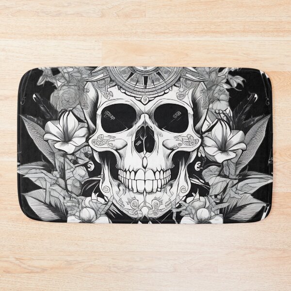 Item preview, Celestial Sacred Sun Skull Engraving designed and sold by DarkOriginArts.