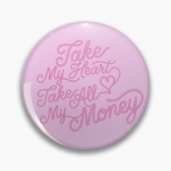 Item preview, take my heart (pink) designed and sold by dyldesignz.