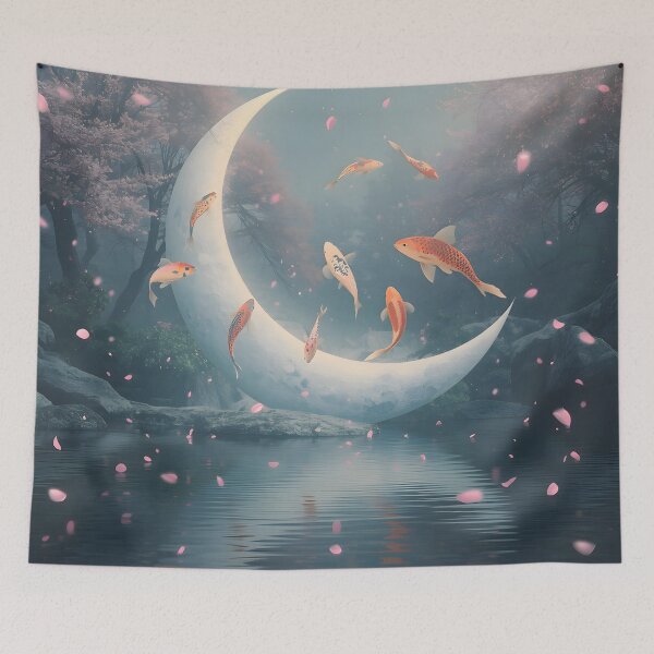 Item preview, The Zen Moon Pond designed and sold by UnRealS.