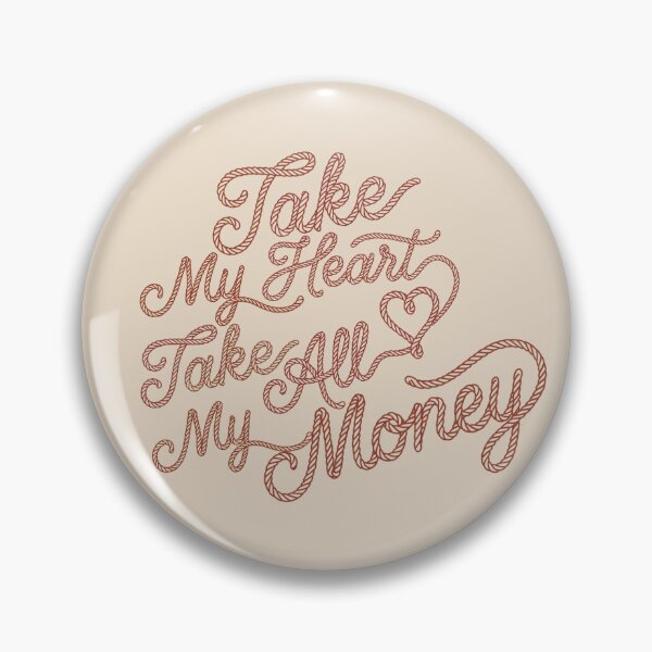 Item preview, take my heart (red & tan) designed and sold by dyldesignz.