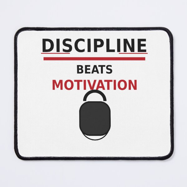 Item preview, Discipline Mode On Gym Motivation designed and sold by OfficeFighter.