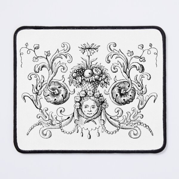Item preview, Decorative Female Face with Fruit Basket designed and sold by Hedrin.