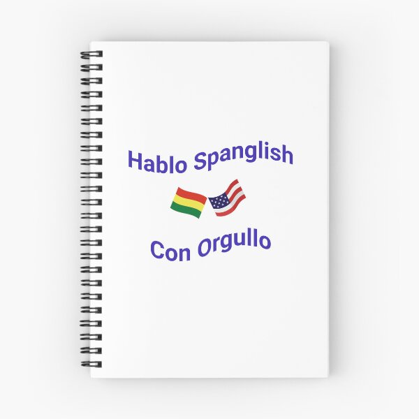 Item preview, Hablo Spanglish Con Orgullo (Bolivia) designed and sold by Caris Clothing.