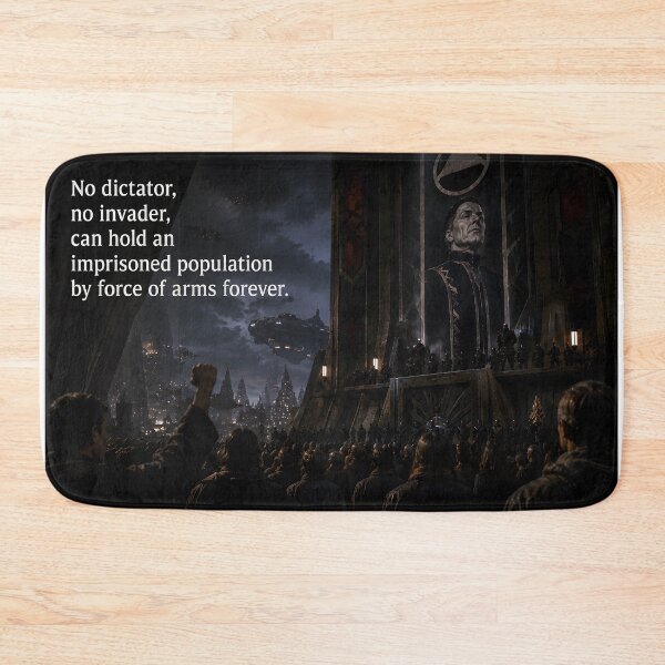 Item preview, No invader designed and sold by QuotesToArt.