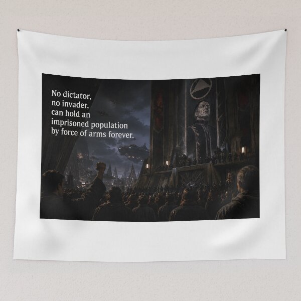 Item preview, No invader designed and sold by QuotesToArt.