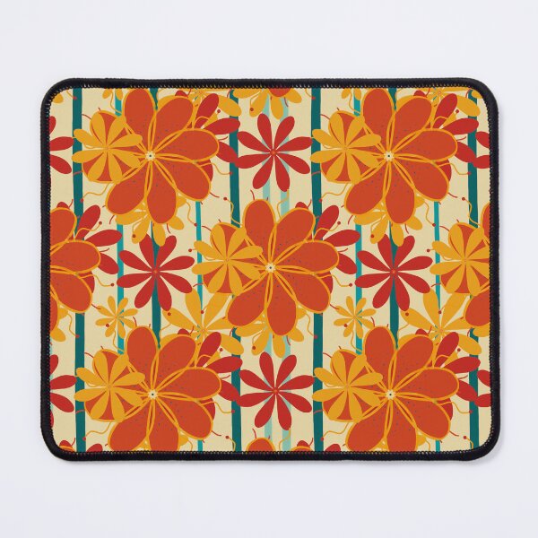 Item preview, Retro Summer Vibes E9 – Vintage floral Design  designed and sold by StefanStudioArt.