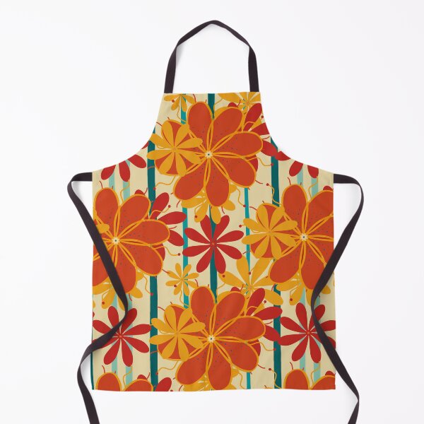 Item preview, Retro Summer Vibes E9 – Vintage floral Design  designed and sold by StefanStudioArt.