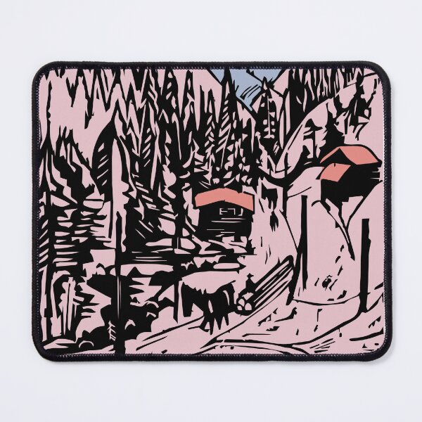 Item preview, Mountains, Forest, Ernst Ludwig Kirchner designed and sold by Peter Kautz.