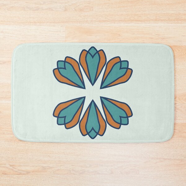 Item preview, The Symmetrical Floral Emblem designed and sold by Nadiacreativity.
