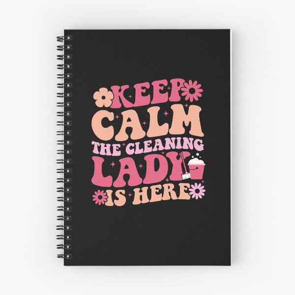 Item preview, Cleaning Lady Is Here Housekeeper Work Humor designed and sold by Achrafdesign.