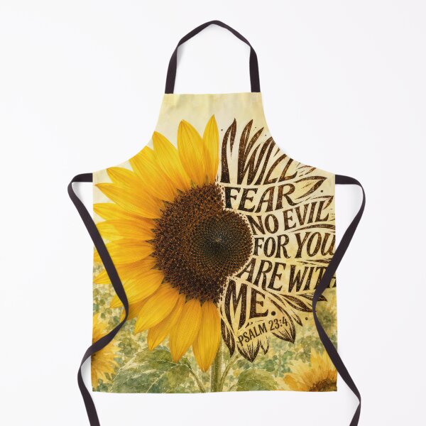 Item preview, Yellow Psalm 23 Sunflower designed and sold by Maria Dryfhout.