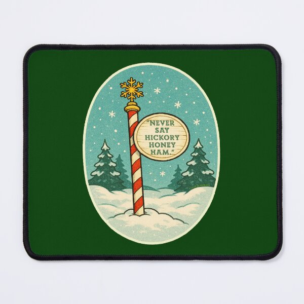 Item preview, Never Say Hickory Honey Ham North Pole designed and sold by Normbot2000.