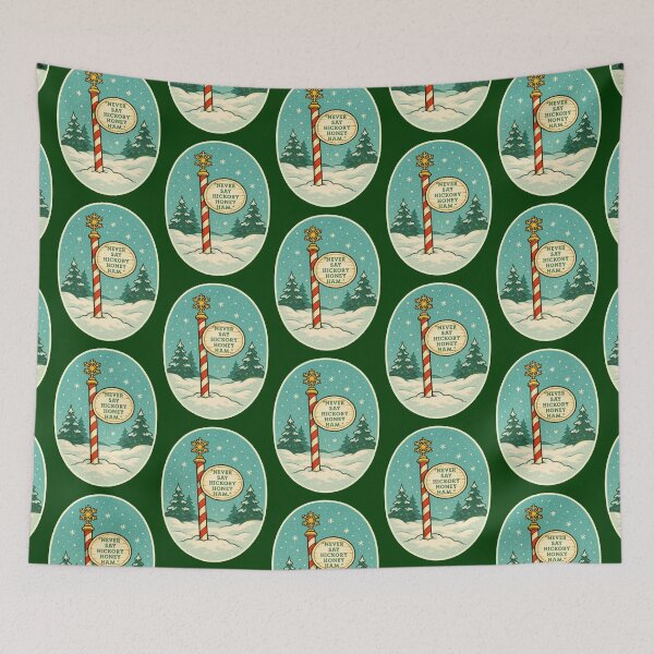 Item preview, Never Say Hickory Honey Ham North Pole designed and sold by Normbot2000.