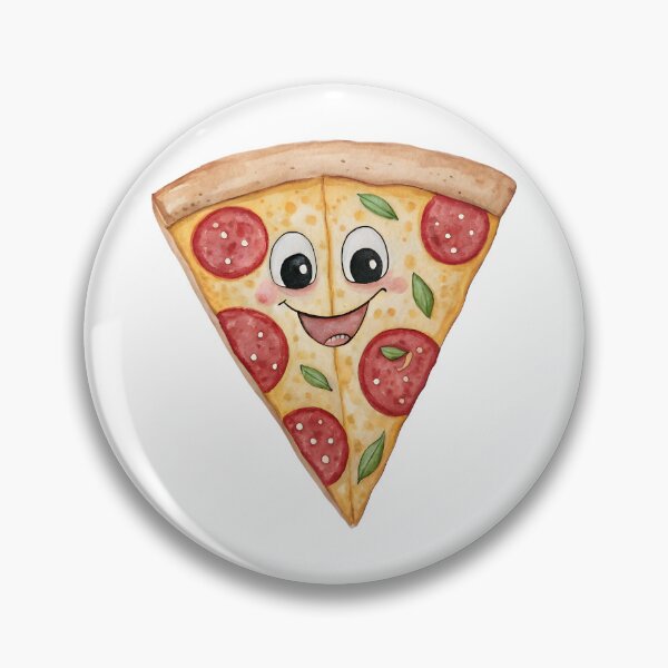 Item preview, Smiling pizza designed and sold by trendspatterns.