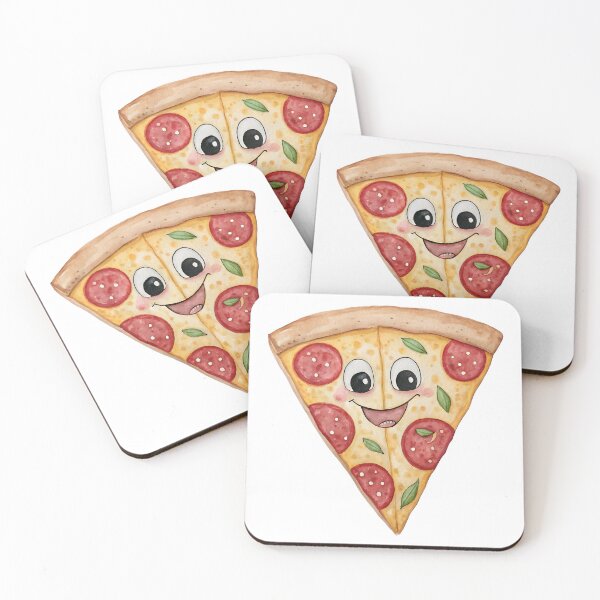 Item preview, Smiling pizza designed and sold by trendspatterns.