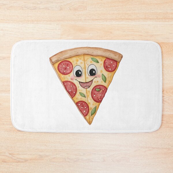 Item preview, Smiling pizza designed and sold by trendspatterns.