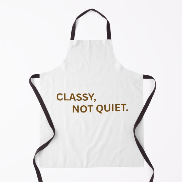 Item preview, Classy Not Quiet Minimalist Typography Quote designed and sold by VibeoCanvasShop.