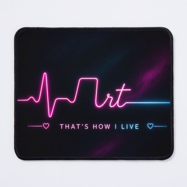 Item preview, RT Life Neon Heartbeat | Respiratory Therapist designed and sold by CollectionsJEm.
