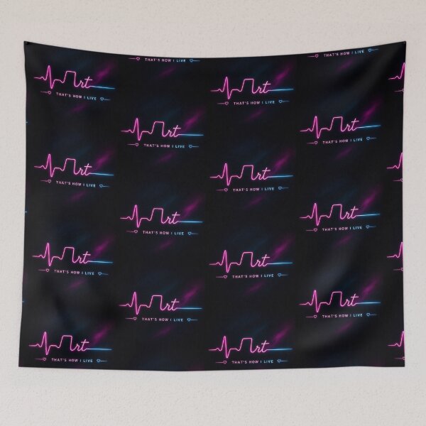 Item preview, RT Life Neon Heartbeat | Respiratory Therapist designed and sold by CollectionsJEm.