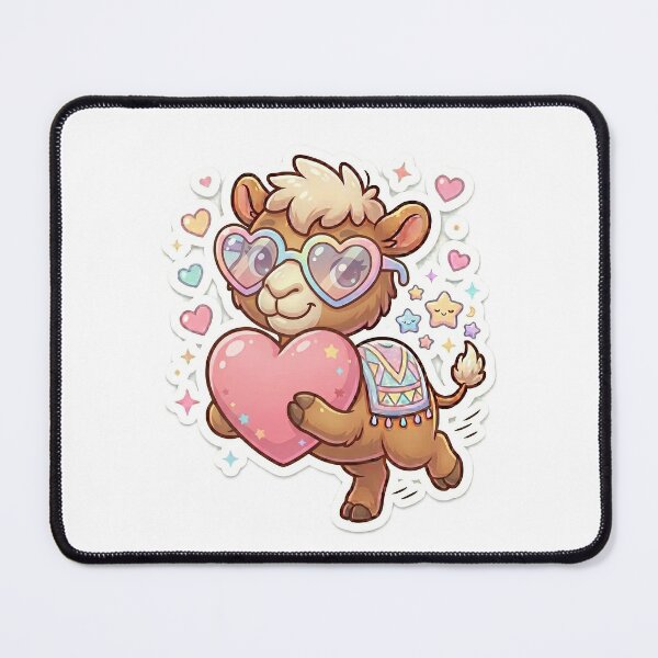 Item preview, Cool Kawaii Camel With Sunglasses Sticker designed and sold by Prism-Bubble.