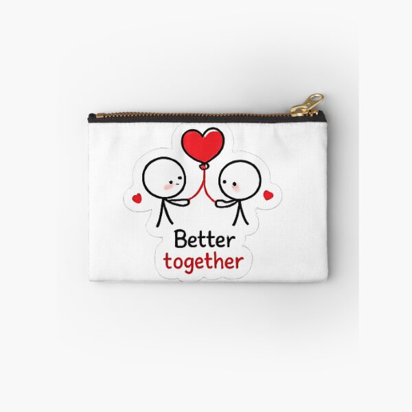 Aperçu de l'œuvre Couple romantique tenant un ballon en forme de cœur créée et vendue par Northline Creative.