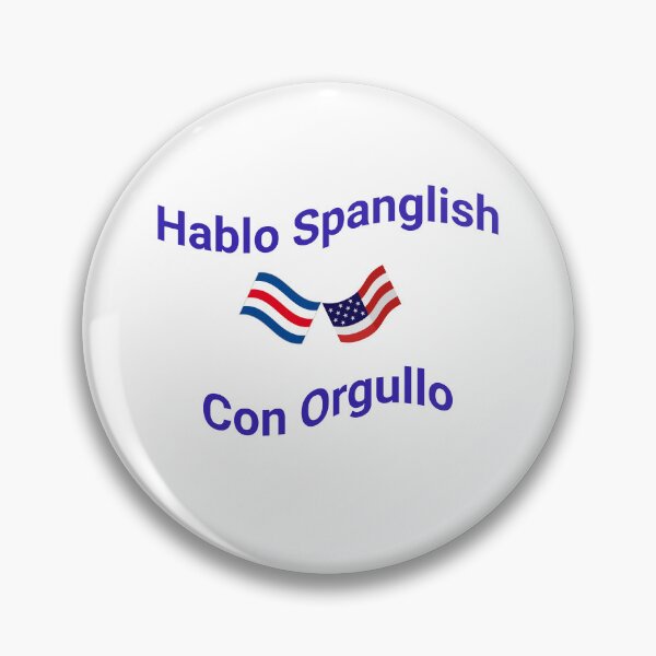 Item preview, Hablo Spanglish Con Orgullo (Costa Rica) designed and sold by Caris Clothing.