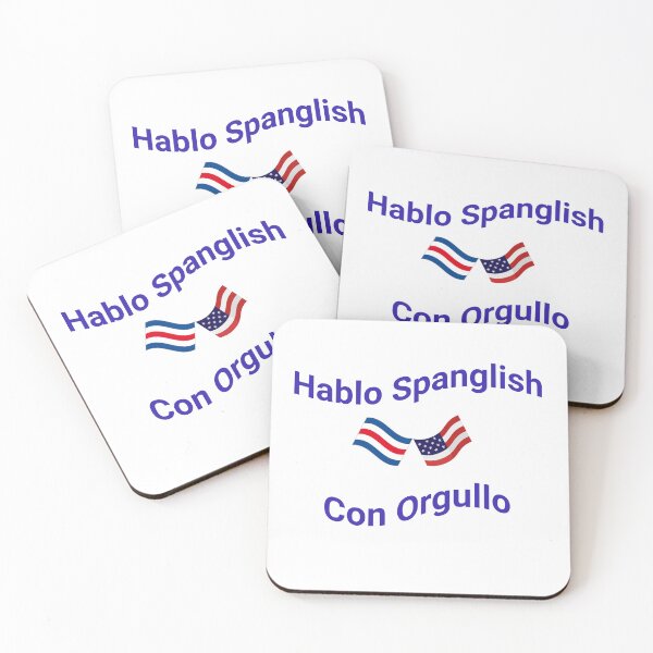 Item preview, Hablo Spanglish Con Orgullo (Costa Rica) designed and sold by Caris Clothing.