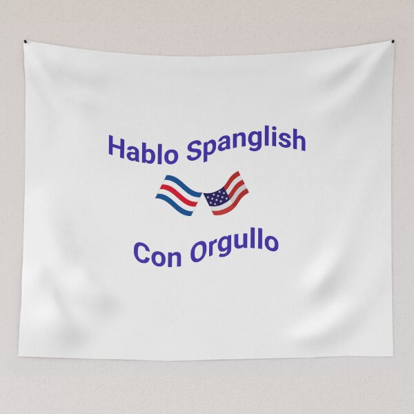 Item preview, Hablo Spanglish Con Orgullo (Costa Rica) designed and sold by Caris Clothing.