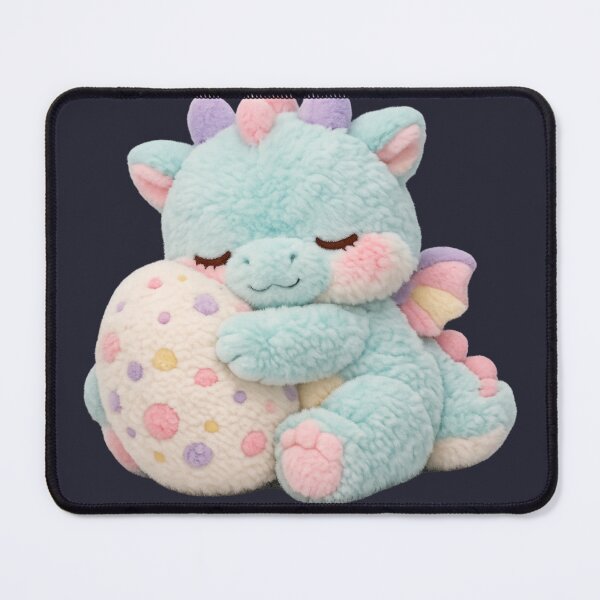 Item preview, Cute Baby Dragon Plush Hugging Egg designed and sold by OddetteArt.