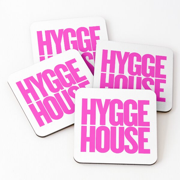 Item preview, Hygge House - Bold Neon Pink Typography designed and sold by MerchPOW.