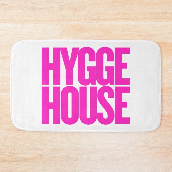 Item preview, Hygge House - Bold Neon Pink Typography designed and sold by MerchPOW.