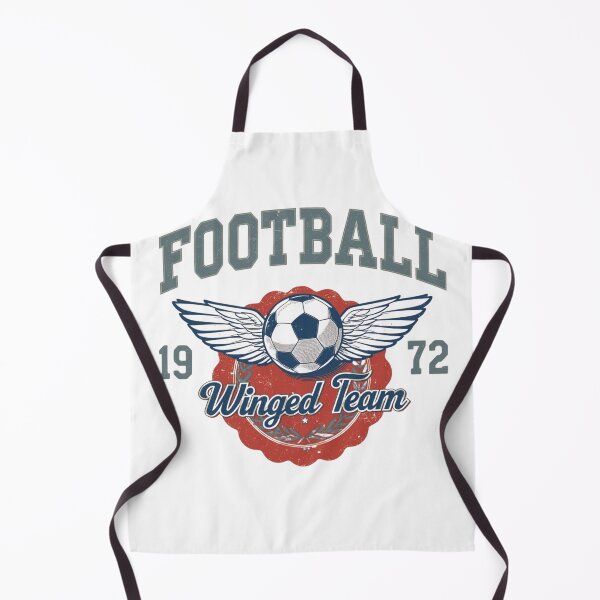 Item preview, Football Winged Team 1972 Vintage Soccer Varsity Badge designed and sold by PACS0011.