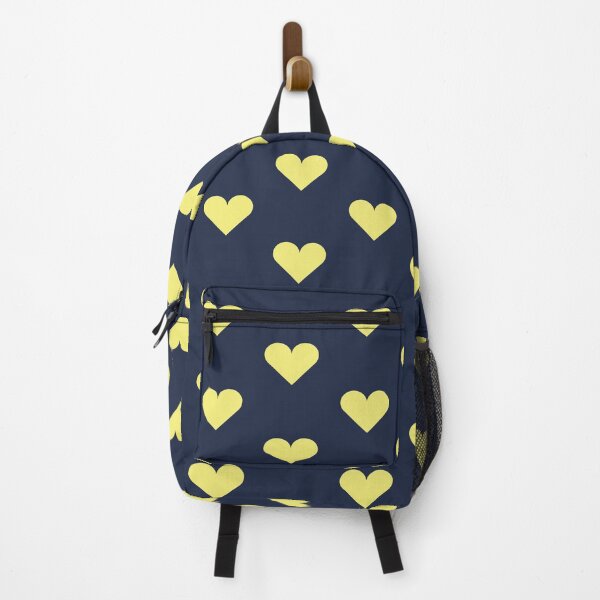 Item preview, Medium YELLOW & NAVY BLUE LOVE HEARTS designed and sold by RachelMacht.