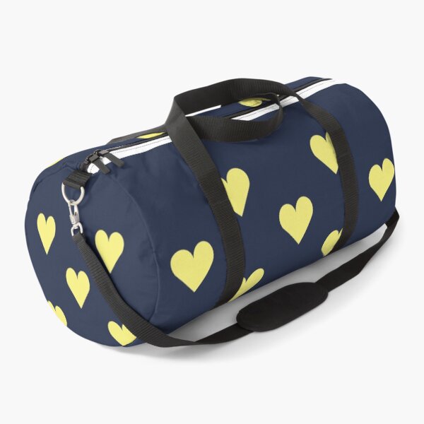 Item preview, Medium YELLOW & NAVY BLUE LOVE HEARTS designed and sold by RachelMacht.