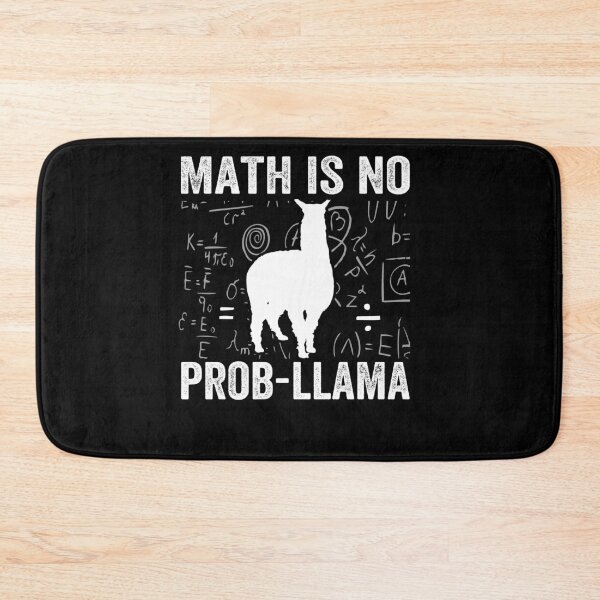 Item preview, Math Is No Prob Llama designed and sold by SiarheiYur.