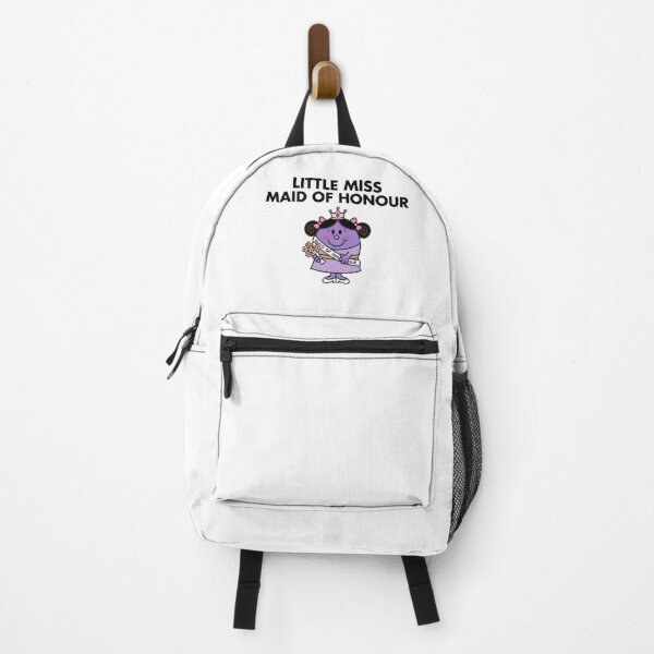 Item preview, Little Miss Maid Honour Character Funny Cute Girl Purple Cartoon Mr Men Animation designed and sold by SamiraArts.