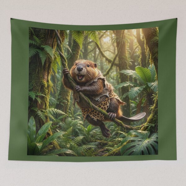 Item preview, Beaver Tarzan designed and sold by Tridentulus.