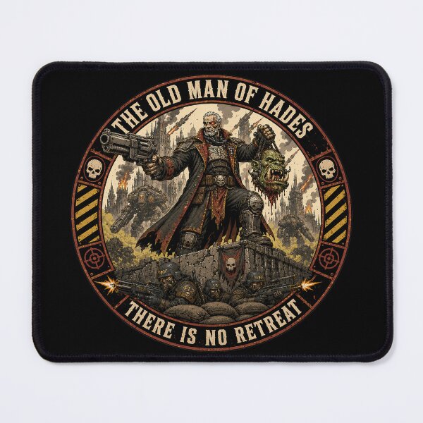 Item preview, The Old Man of Hades designed and sold by Forged in the Warp.