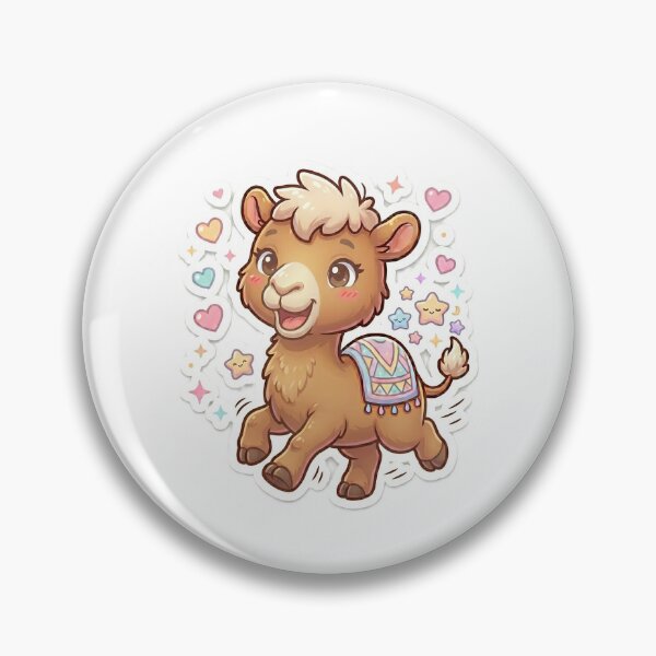 Item preview, Running Kawaii Baby Camel Sticker designed and sold by Prism-Bubble.