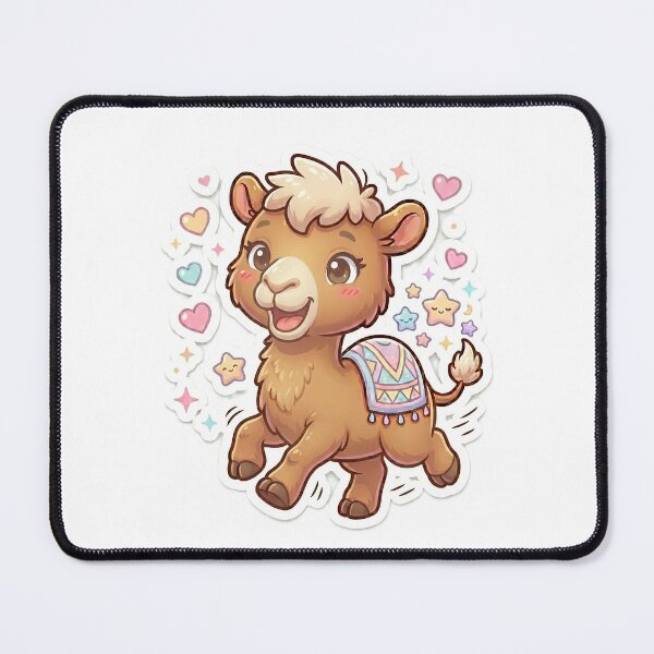 Item preview, Running Kawaii Baby Camel Sticker designed and sold by Prism-Bubble.
