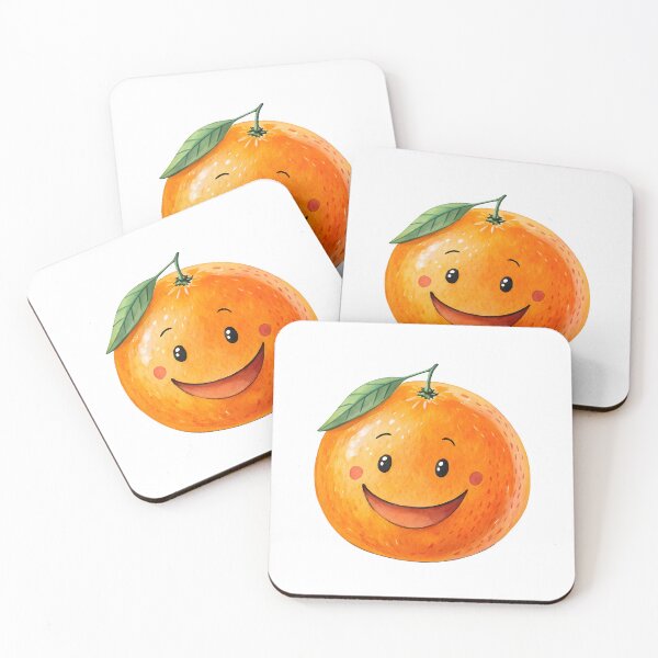 Item preview, Smiling orange designed and sold by trendspatterns.