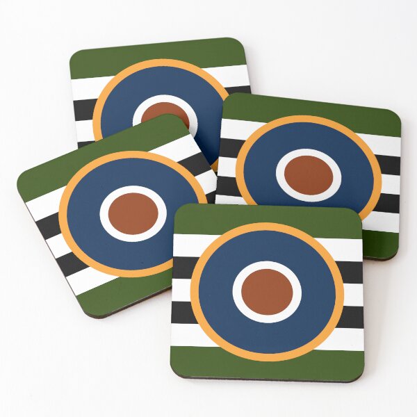 Item preview, D-day invasion stripes with RAF type C1 roundel designed and sold by lukev0095.