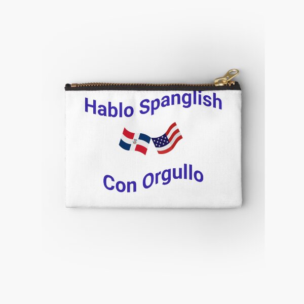 Item preview, Hablo Spanglish Con Orgullo (Dominican Republic) designed and sold by Caris Clothing.